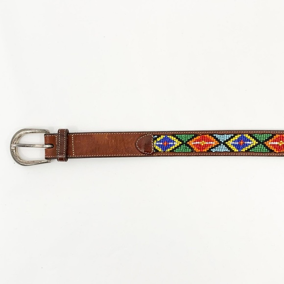 beaded western belt main image 4